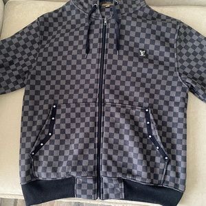 Louis Vuitton zip up sweater